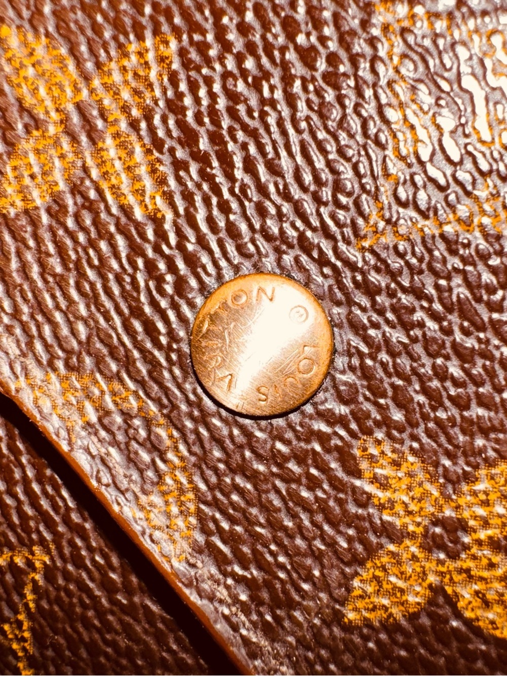 Louis Vuitton vintage Sarah wallet monogram brown converted - Picture 12 of 15